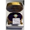 Image 1 : LADIES 18KT OPAL & DIAMOND RING - w/A - $3,770. - SZ 7.5
