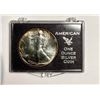 Image 1 : AMERICAN 1 OZ. SILVER (99.9%) COIN - TAX EXEMPT