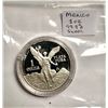 Image 1 : 1 OZ. MEXICO SILVER (99.9%) COIN - TAX EXEMPT
