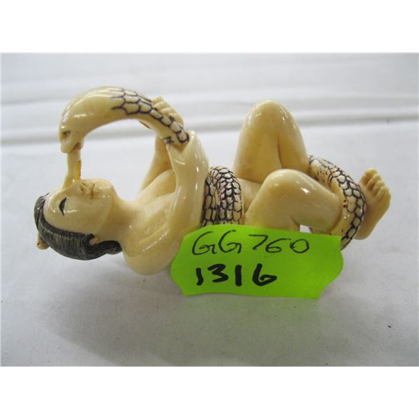 EROTICA FIGURINE "THE SNAKE"