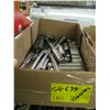 Image 1 : BOX OF 3/8" STANDARD DRIVE SOCKETS & RATCHETS, ETC.