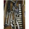 Image 2 : BOX OF 3/8" STANDARD DRIVE SOCKETS & RATCHETS, ETC.