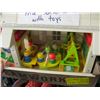 Image 2 : VINTAGE FISHER PRICE SCHOOLHOUSE W/TOYS