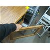 Image 2 : OAK STEREO STAND W/SLIDING TOP