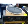 Image 1 : TURNTABLE ACCESS & A SANSUI DUAL CASSETTE DECK