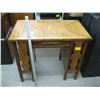 Image 1 : ANTIQUE WOODEN DESK W/BOOKSHELF ENDS