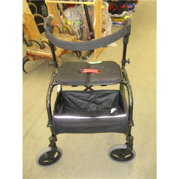 FOLDING PADDED WALKER CHAIR