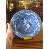 Image 1 : DECORATIVE ANTIQUE BLUE & WHITE POTTERY BOWL