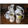 Image 1 : SET OF 5 PITCHERS