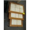 Image 1 : 3 PIECE TEAK NESTING TABLE SET