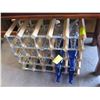 Image 1 : WINE RACK W/WINE BOTTLES & CORKER
