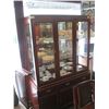 Image 1 : MATCHING GLASS DOORED CHINA CABINET BY KROHLER