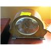 Image 1 : WOOD CASED MANTLE CLOCK W/KEY & PENDELUM, MADE BY SMITHS