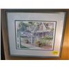 Image 1 : FRAMED PICTURE, "MOLNAR'S BED & BREAKFAST" BY SHARON BRIGHT