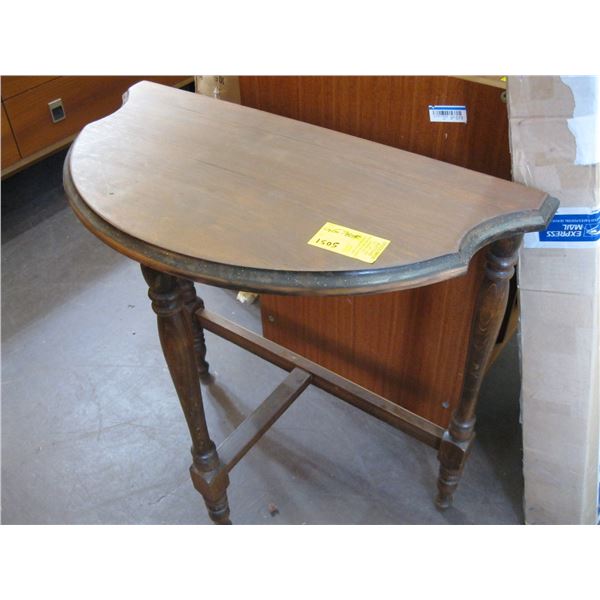 HALF MOON ANTIQUE TABLE