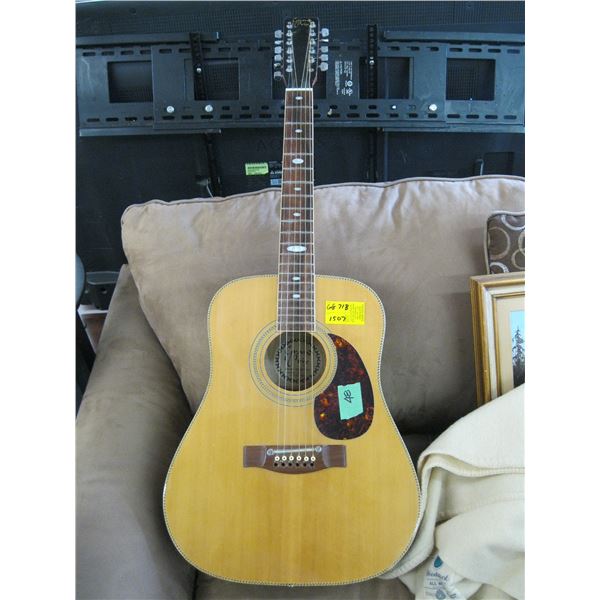 GRAND PRIX ACOUSTIC GUITAR, NEEDS WORK AS IS