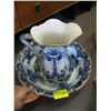 Image 1 : J & C MEAKIN ENGLISH WASHBOWL & JUG