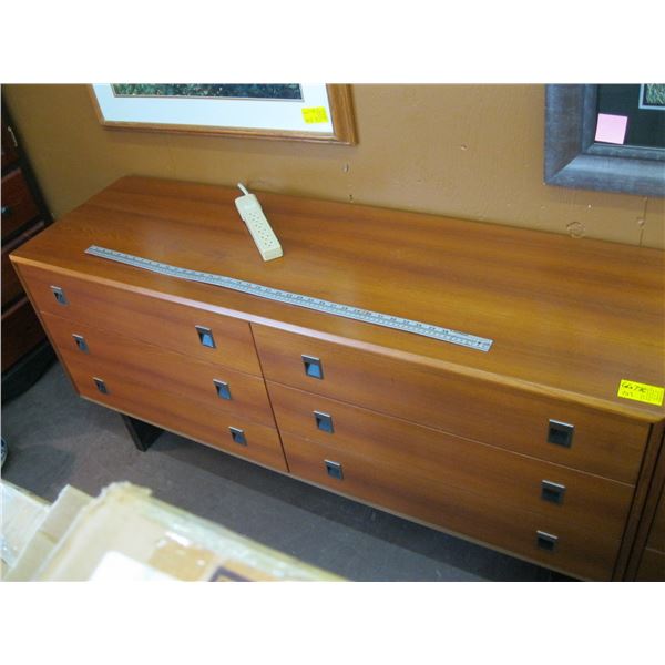 6 DRAWER TEAK DRESSER