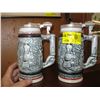 Image 1 : 2 TRAIN STYLE BEER STEINS BY AVON
