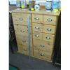 Image 1 : PINE MULTI DRAWERED CHEST OF DRAWERS