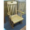 Image 2 : SOLID WOOD ROCKING CHAIR