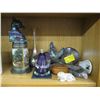 Image 1 : MISC. CANDLE POTTERY STARFISH, ROCKS, BEER STEIN, ETC.