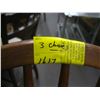 Image 2 : 3 MATCHING BENTBACK CHAIRS