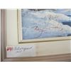 Image 2 : ORIGINAL PAINTING OF WINTER SCENE SIGNED BY ARTIST