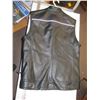 Image 3 : HARLEY DAVIDSON LEATHER VEST, SZ. S