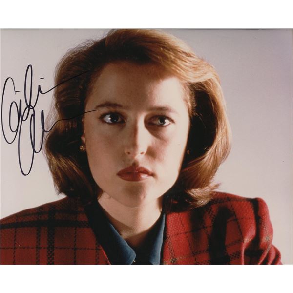 Gillian Anderson signed photo