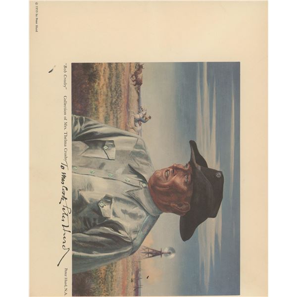 Peter Hurd artist signed print