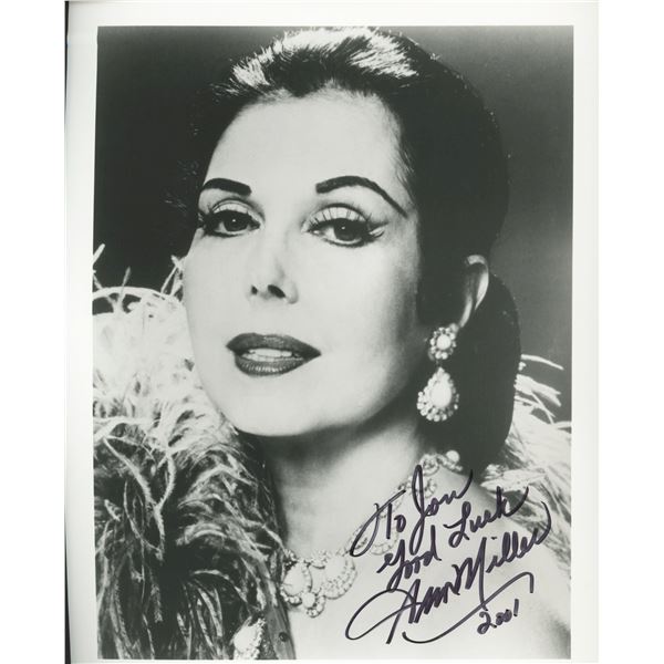 Ann Miller signed photo