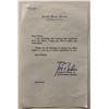 Image 1 : US Delaware Senator Joseph r. Biden Jr facsimile signed letter