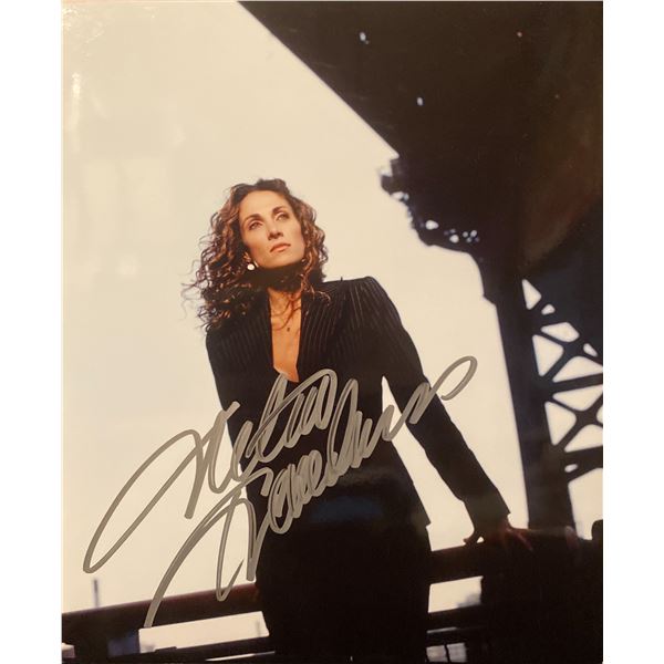 Melina Kanakaredes signed "CSI NY" photo