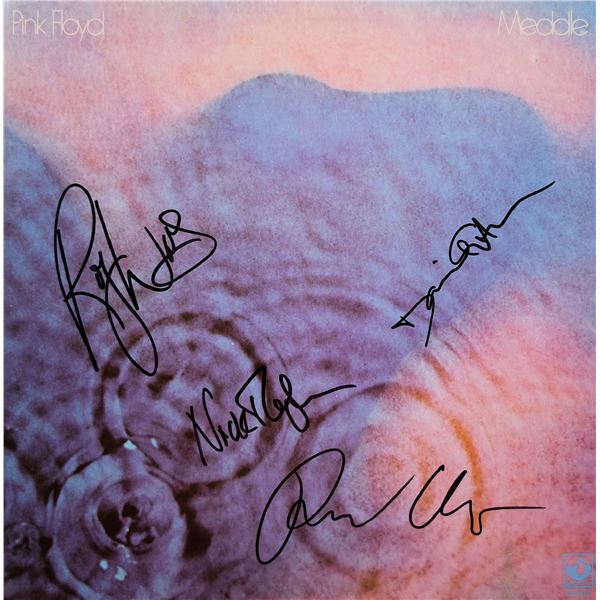 Pink Floyd signed Meddle album