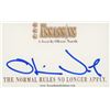Image 1 : Oliver North signature cut