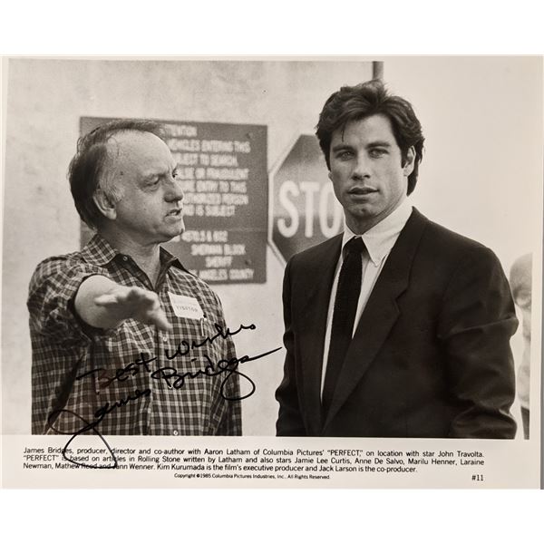 James Bridges signed photo