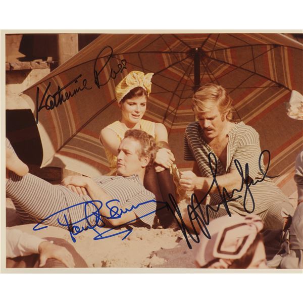 Butch Cassidy and the Sundance Kid signed movie photo