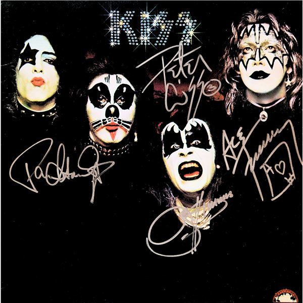 Kiss signed debut album Kiss