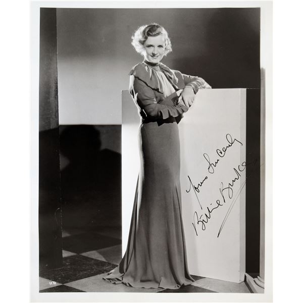 Billie Burke signed movie photo