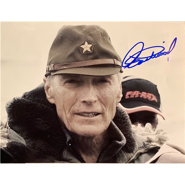 Clint Eastwood signed "Letters from Iwo Jima" movie photo