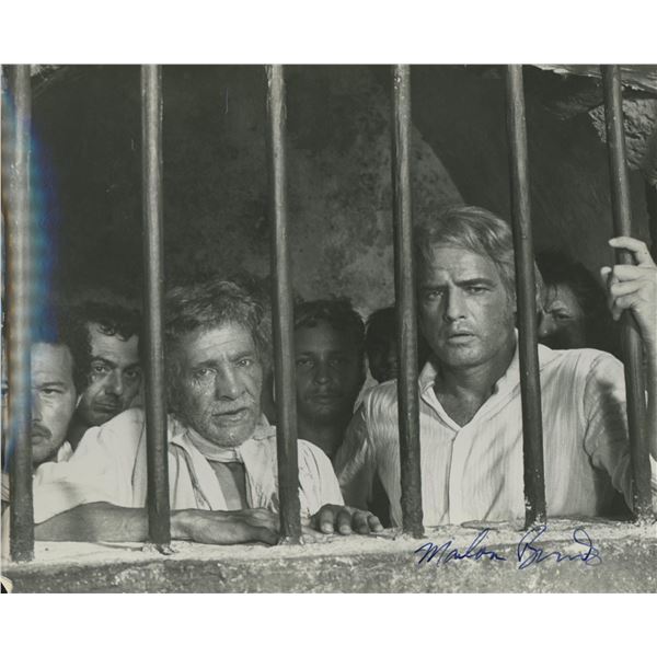 Marlon Brando signed photo