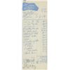 Image 1 : Mrs Desi Arnaz signed receipt