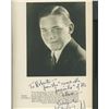 Image 1 : Douglas Fairbanks Jr. signed photo