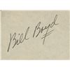 Image 1 : Bill Boyd signature cut