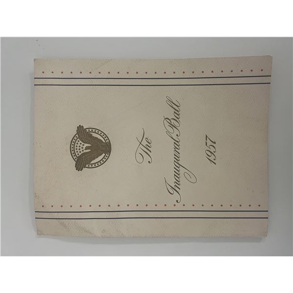 1957 Dwight D. Eisenhower inaugural ball invitation