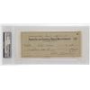 Image 1 : Bobby Thomson encapsulated signed check