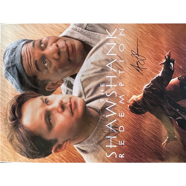 Shawshank Redemption cast signed movie poster