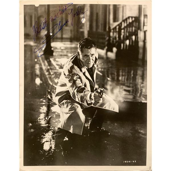 Glenn Ford signed photo