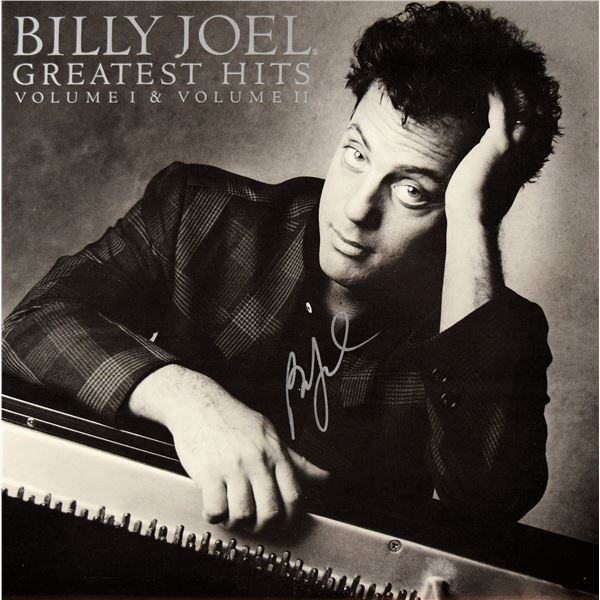 Billy Joel signed Greatest Hits Volume 1 & 2 album